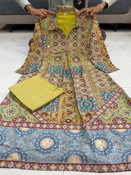 Werson Women's Kurta Palazzo Set with Dupatta