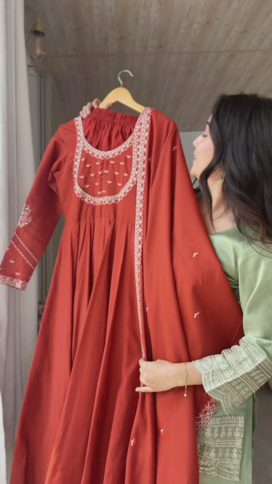 Anarkali Suit Set